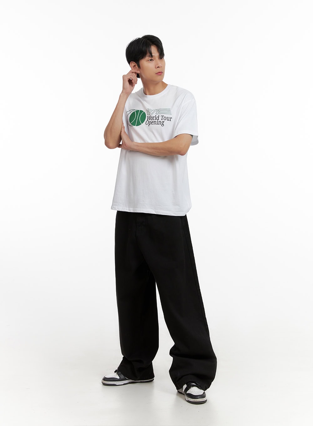 Men's Wide Pants IL403