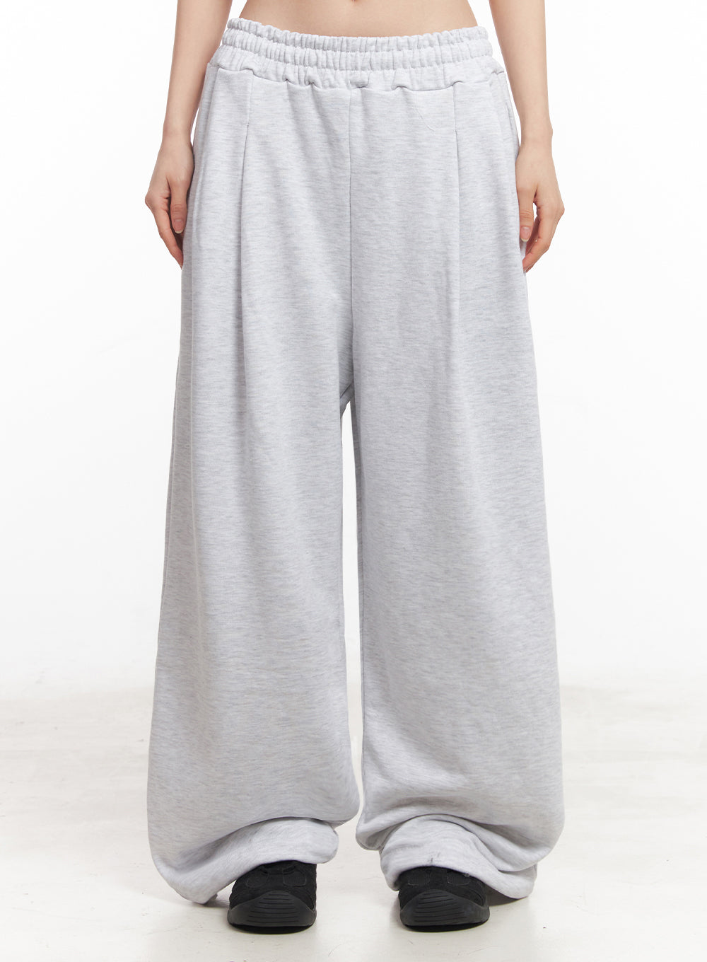 Pintuck Oversized Sweatpants IY516