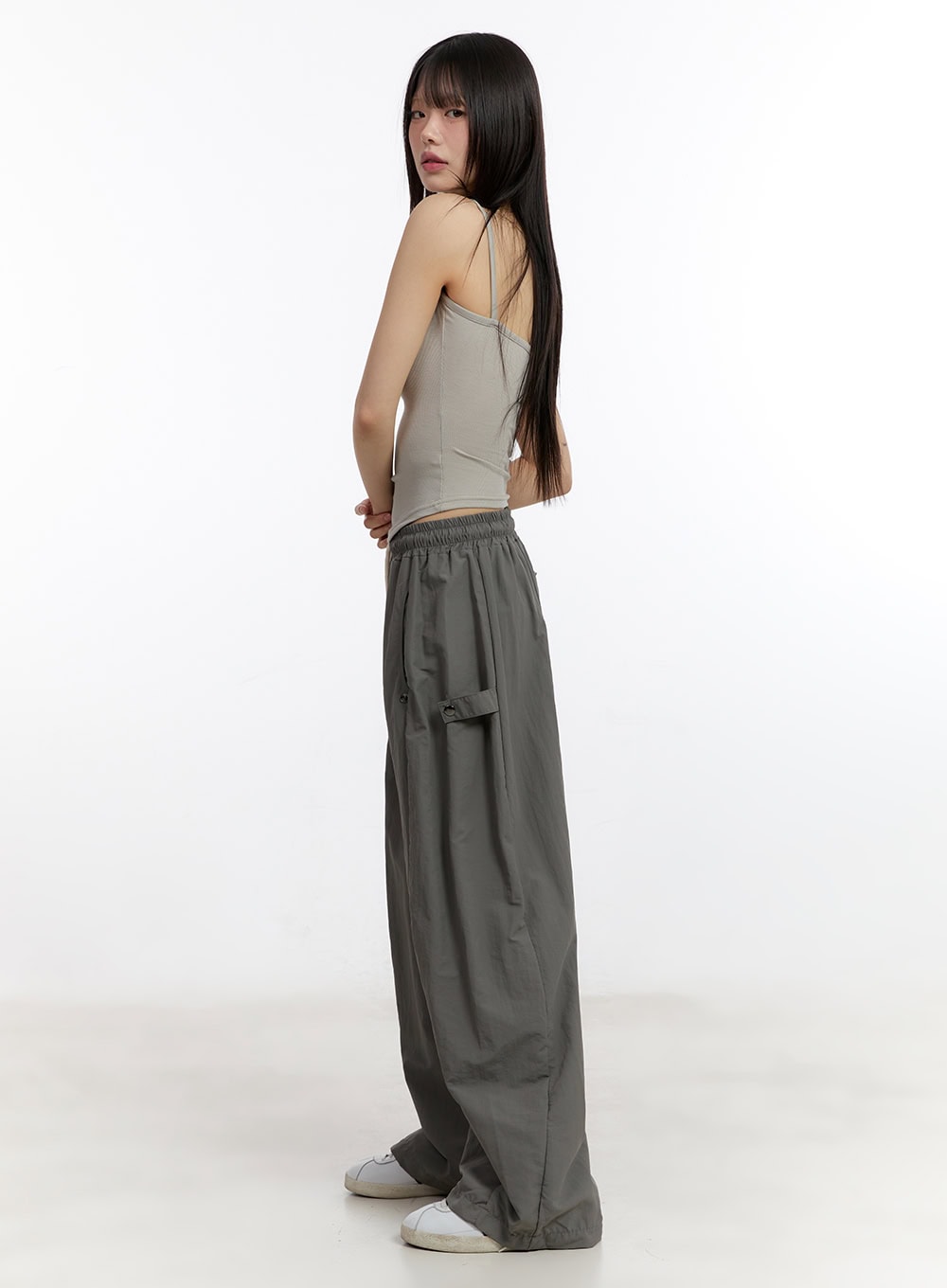 Essential Square-Neck Cami Crop Top CA509