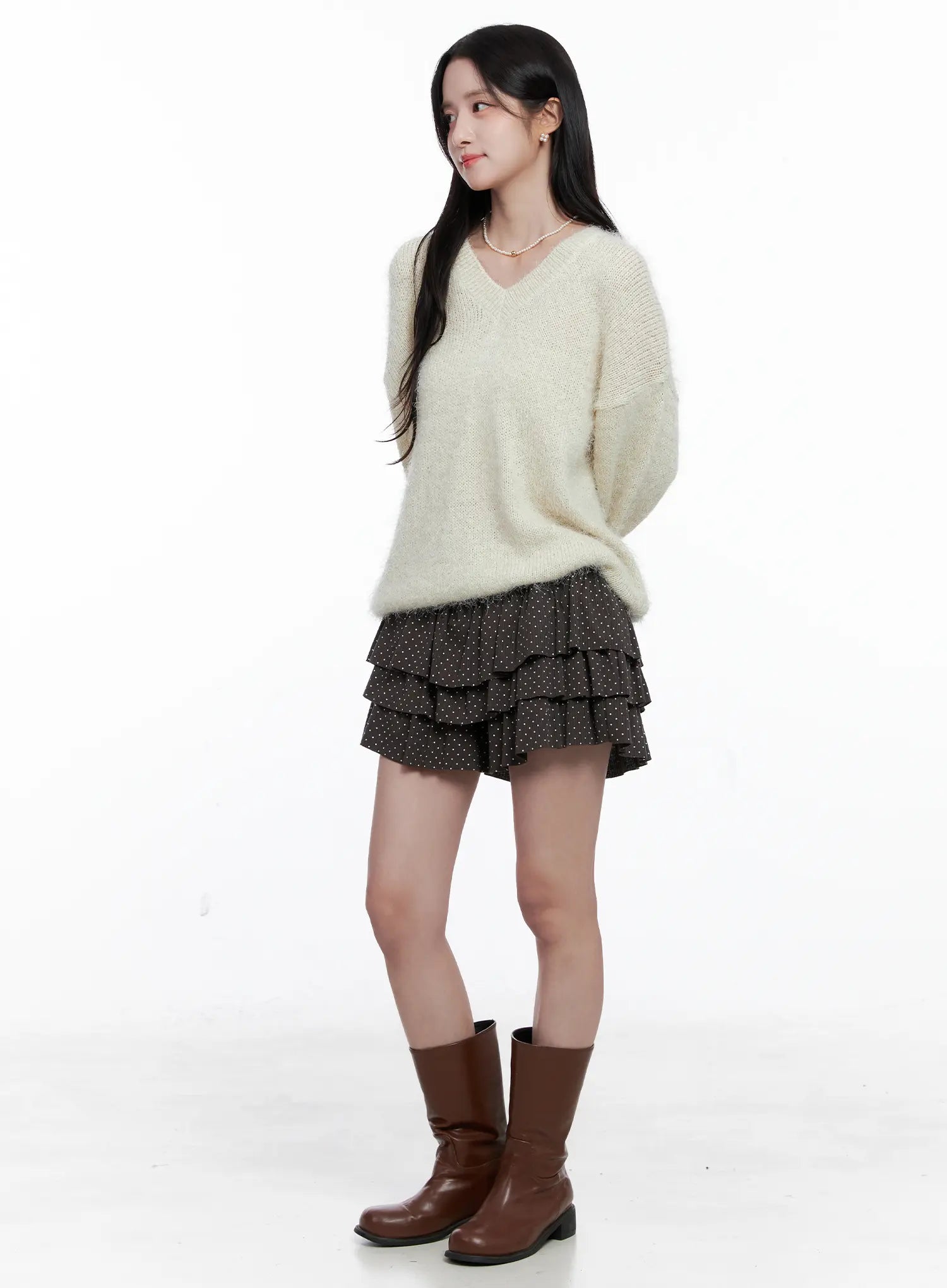 Cozy V-Neck Sweater CS519