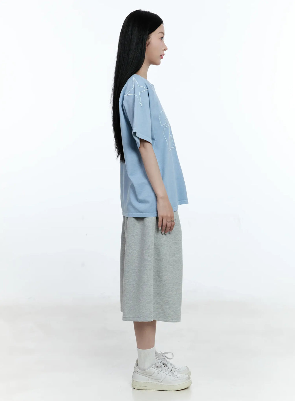 Casual Raglan Cropped Tee CG513