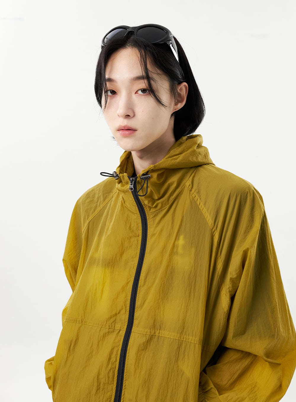 Nylon Hoodie Jacket CU314