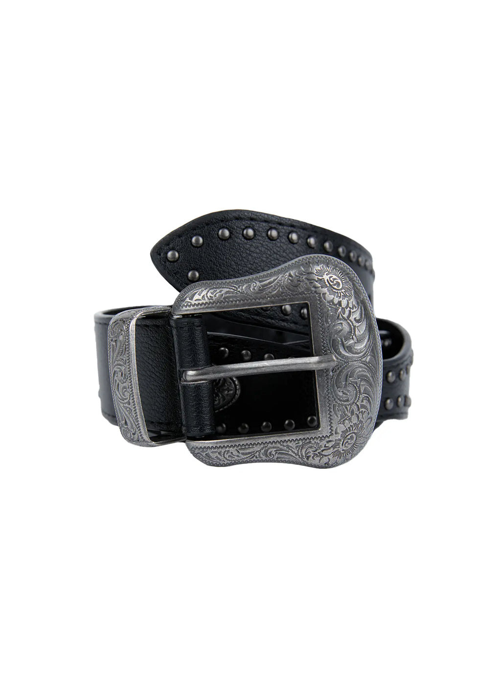 Studded Western Buckle Belt CG507