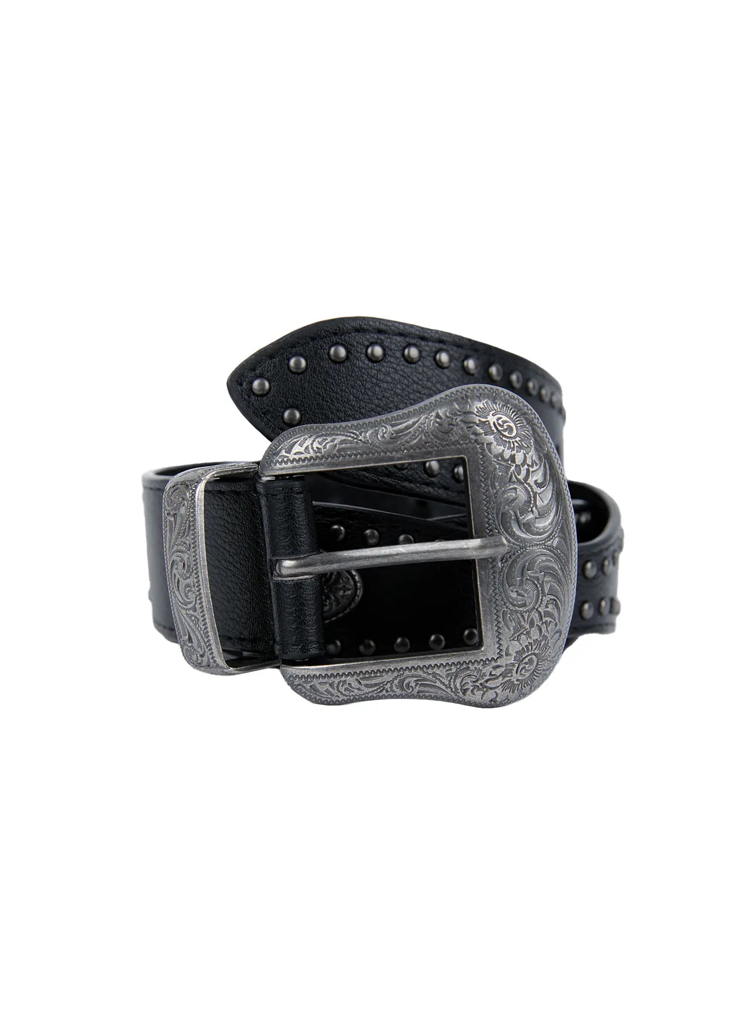 Studded Western Buckle Belt CG507
