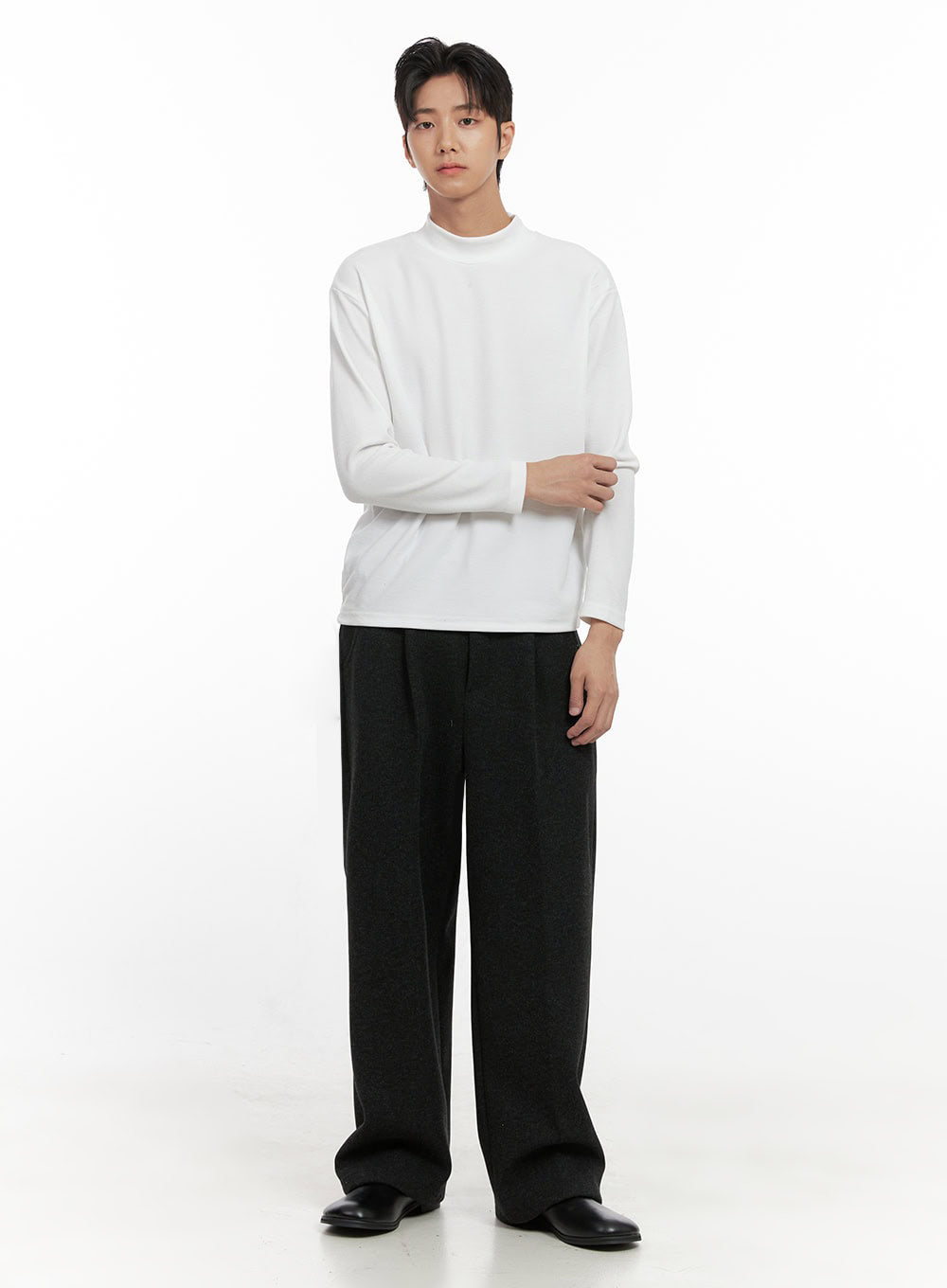 Men's Mock Neck Sweater ID406