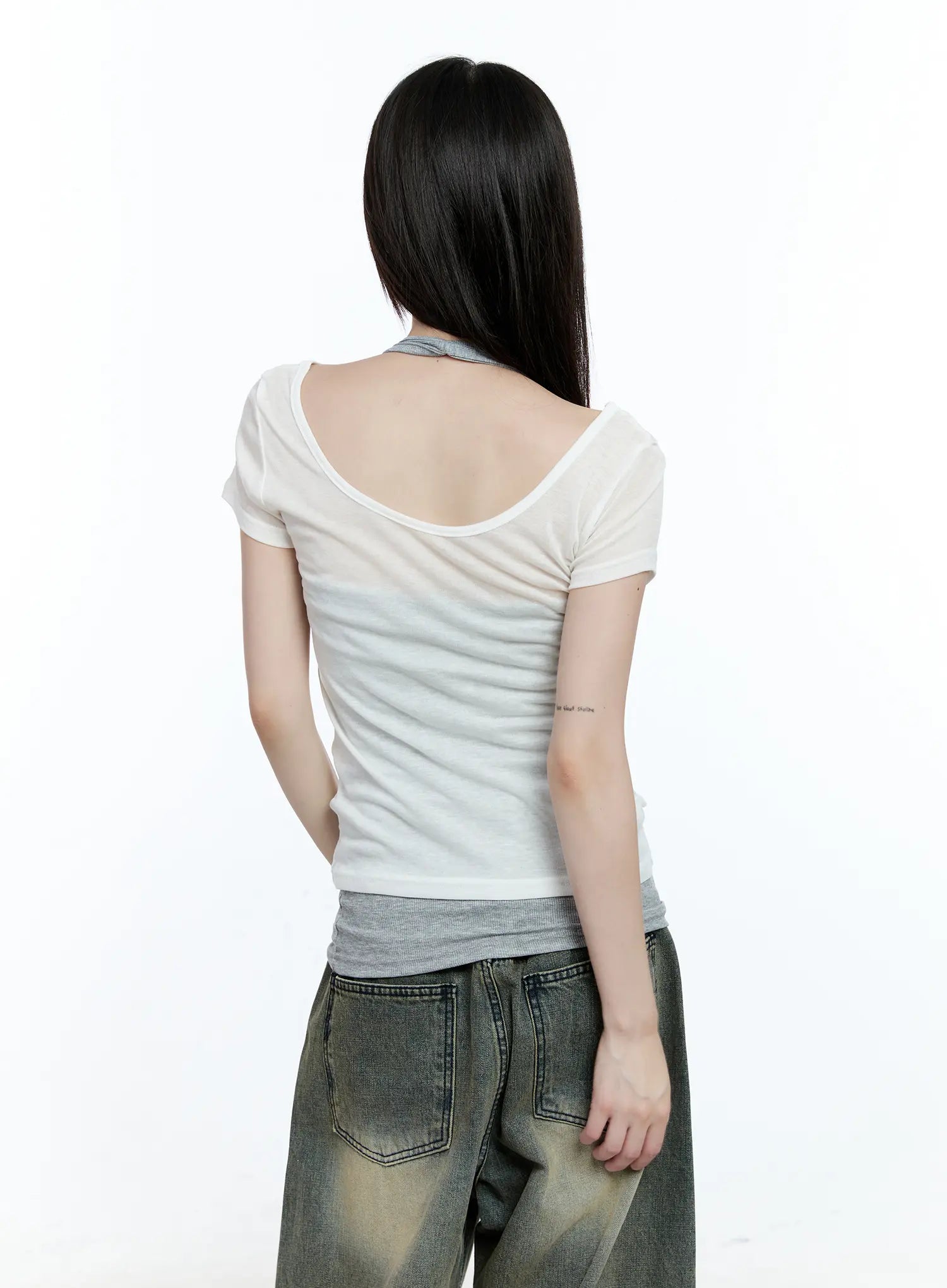 47 Graphic Loose-Fit T-Shirt CG507