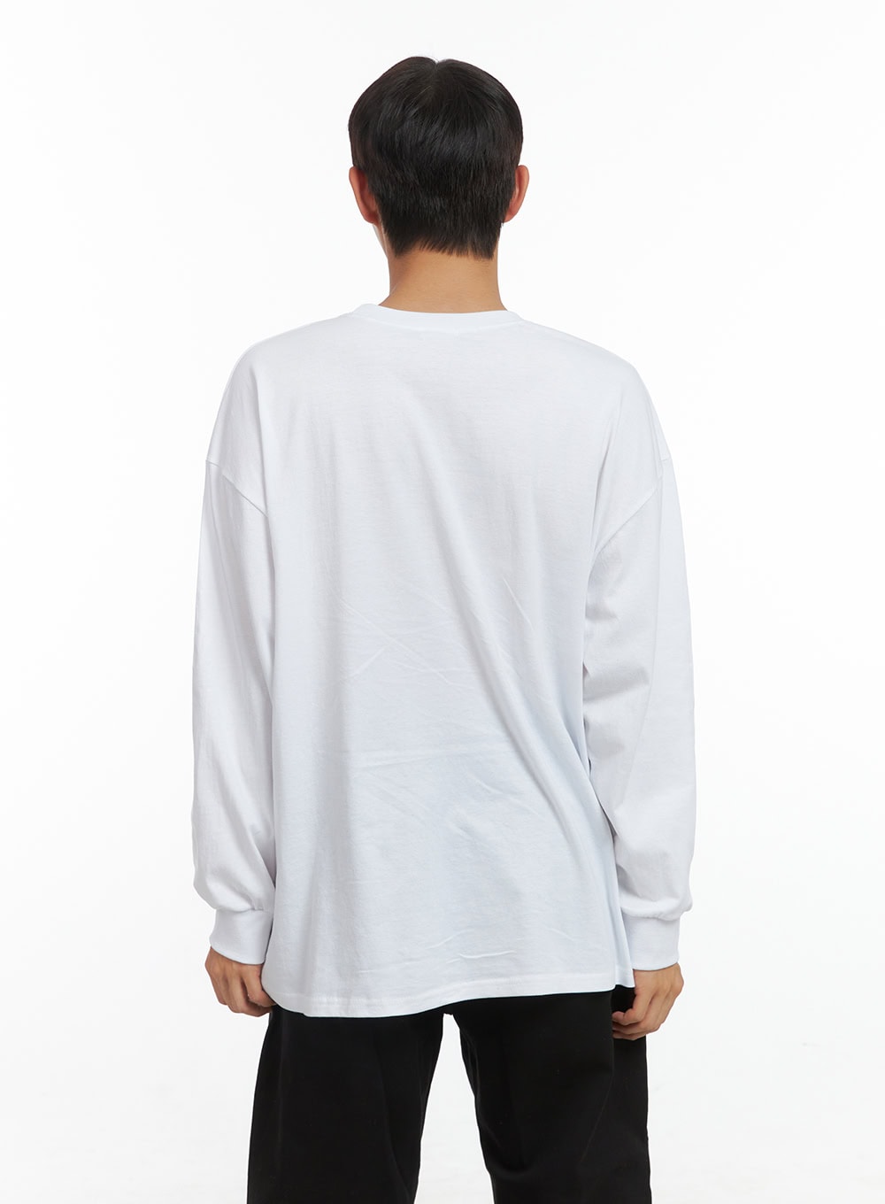 Men's Cotton Loose Fit Graphic Print Top CO408