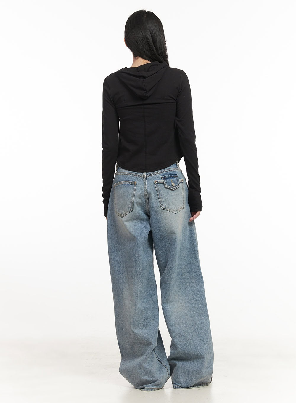 Chic Stud Slim-Fit Hoodie CF513