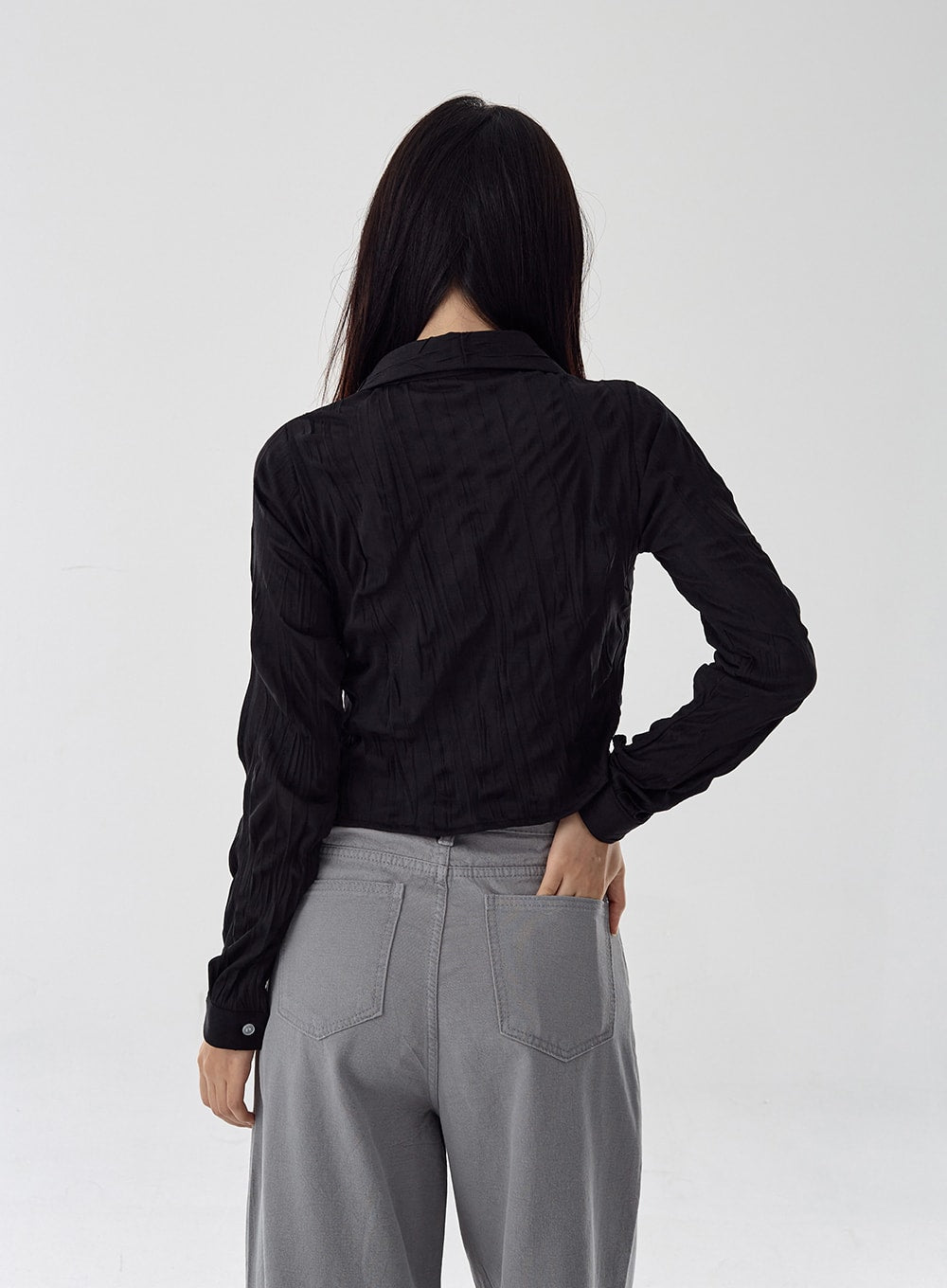 Crop Shirt Long Sleeve Version CG16