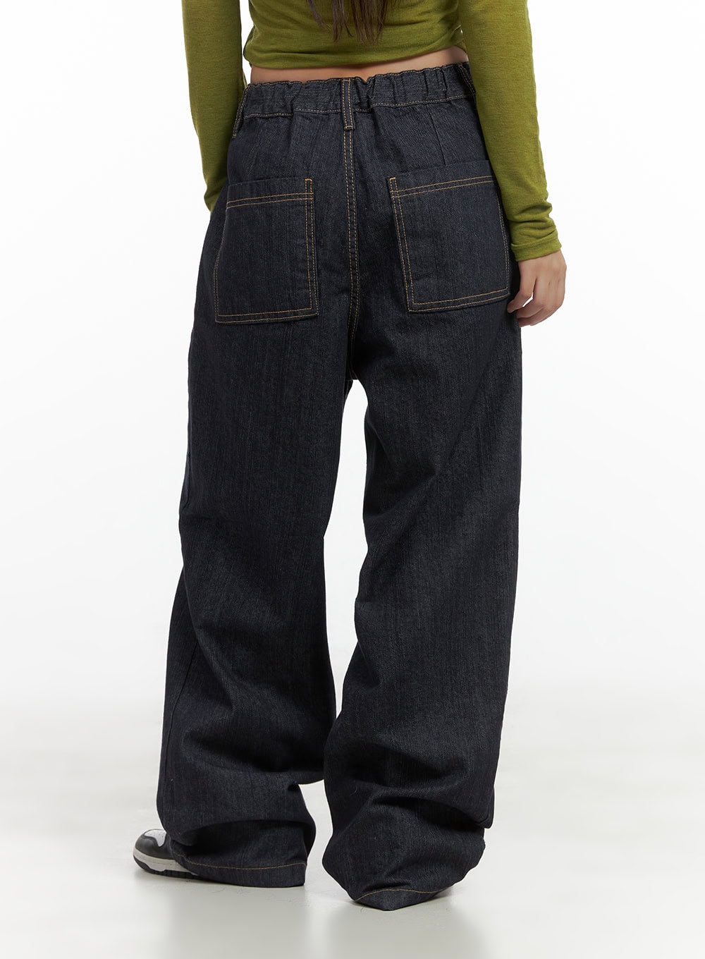 Lola Pintuck Baggy Jeans CO402