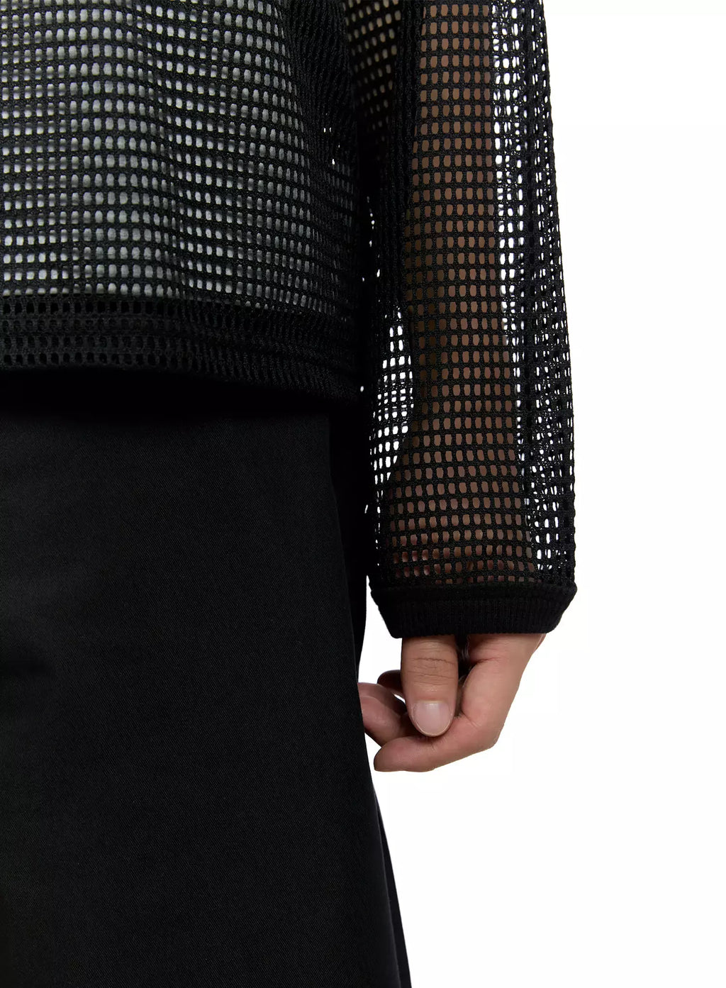 Men's Mesh Graphic Long Sleeve Tee IG520