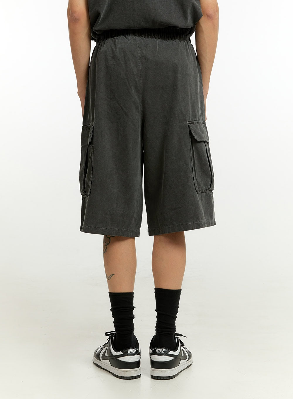 Men's Washed Cargo Shorts IL412