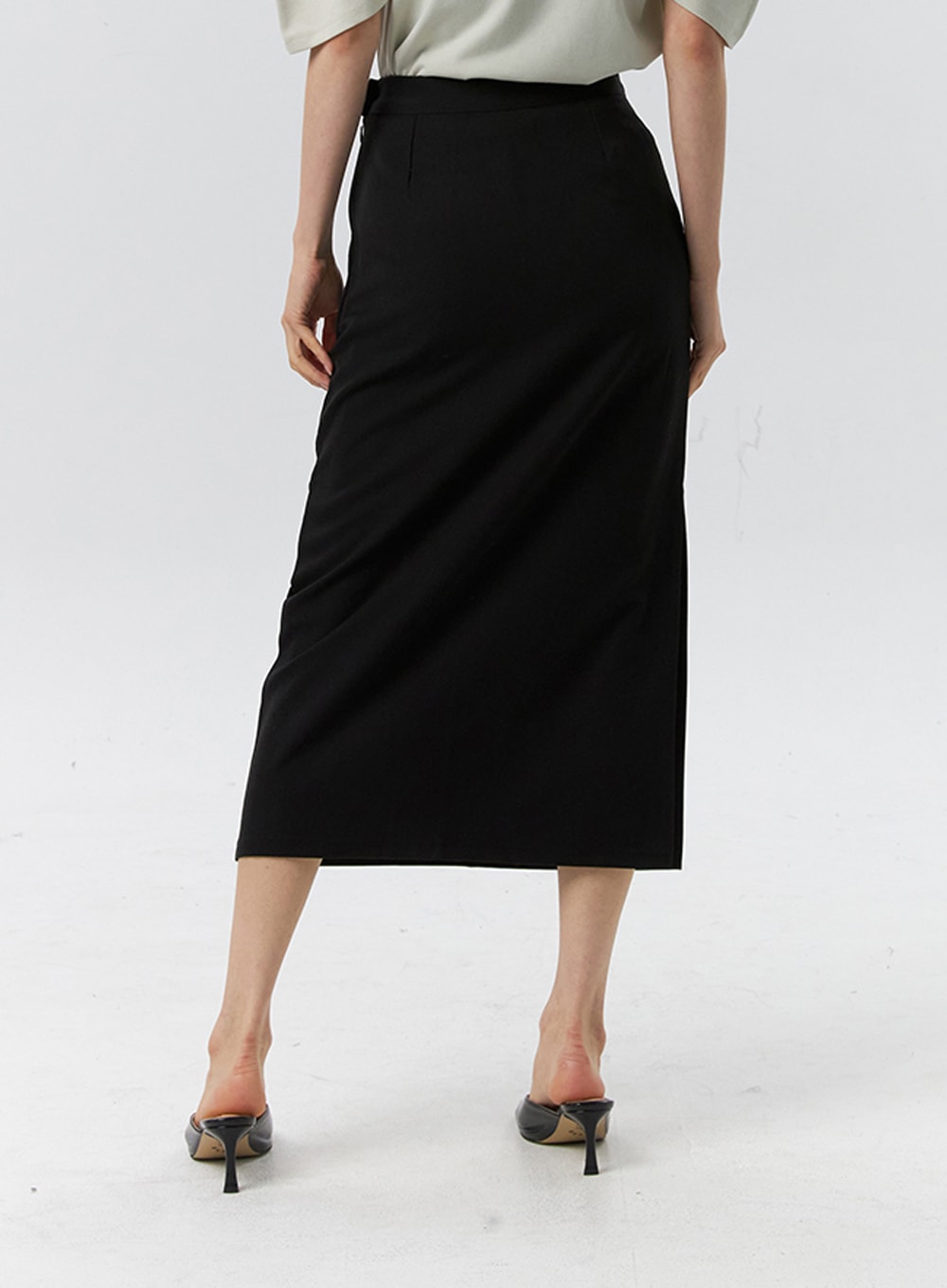 Side Slit Maxi Skirt IL321