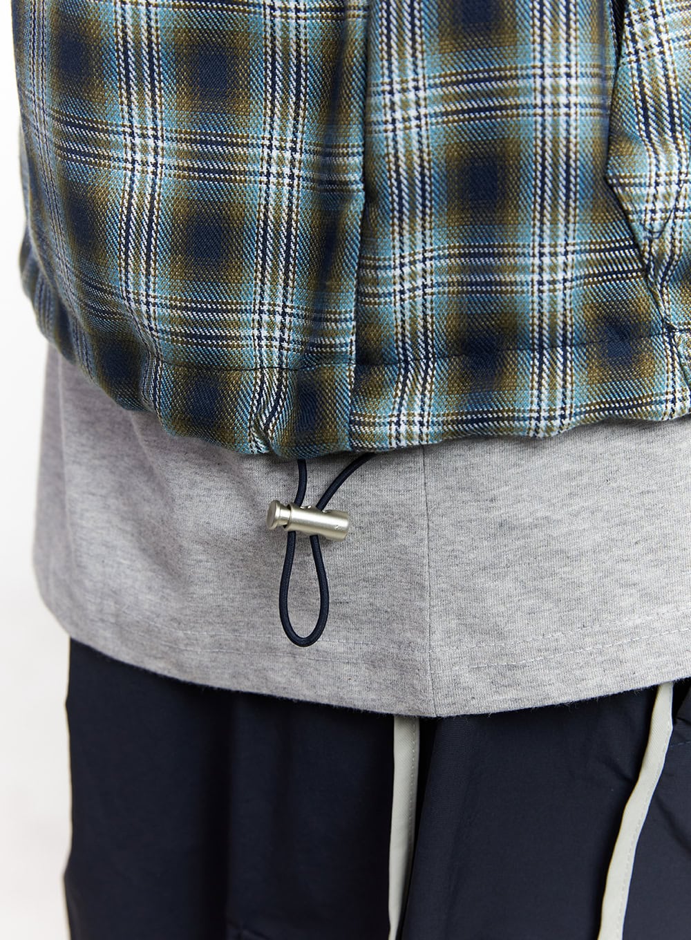 Men's Sleeveless Plaid Vest IU512