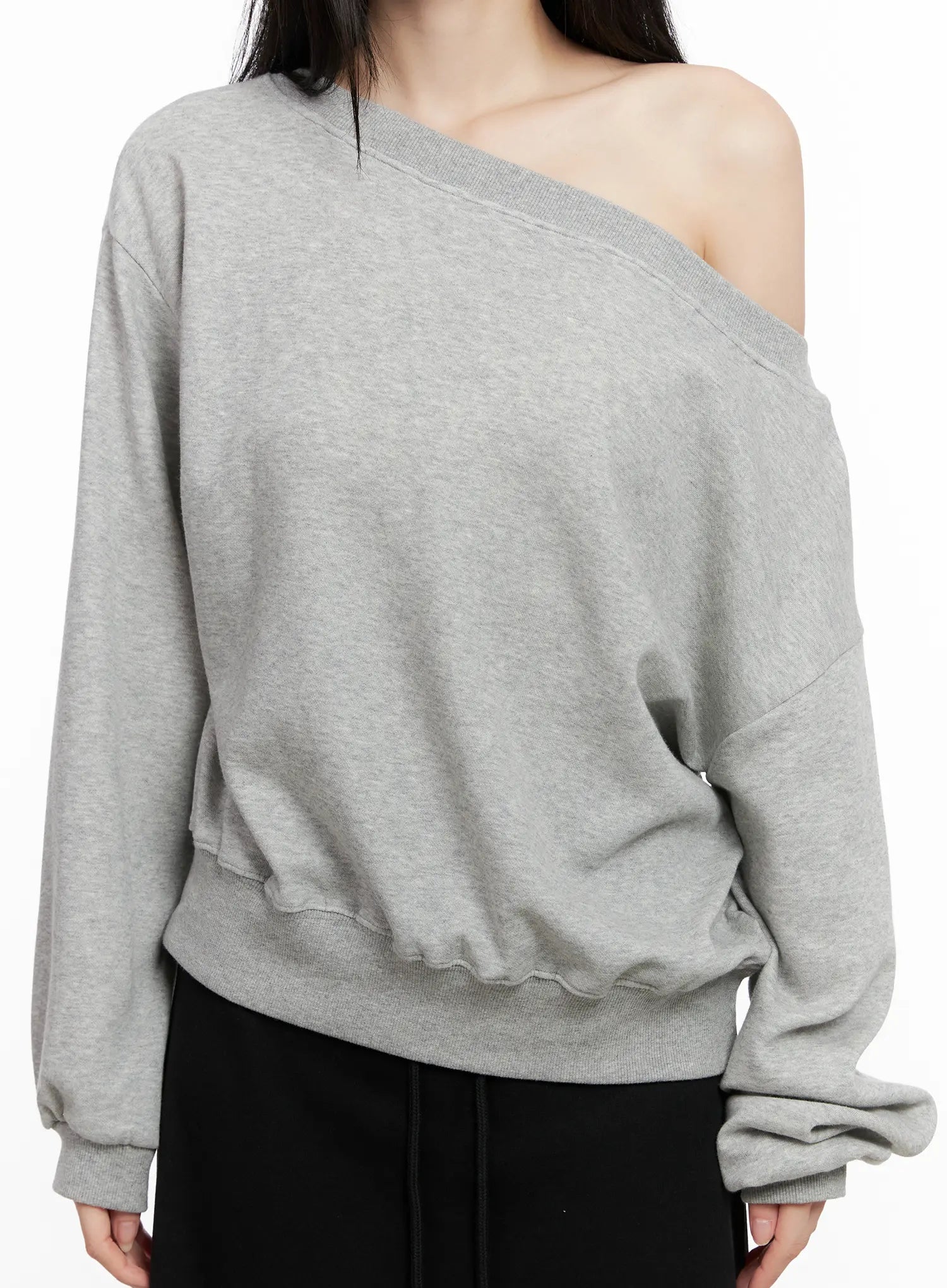 Casual Off-Shoulder Sweatshirt CG522