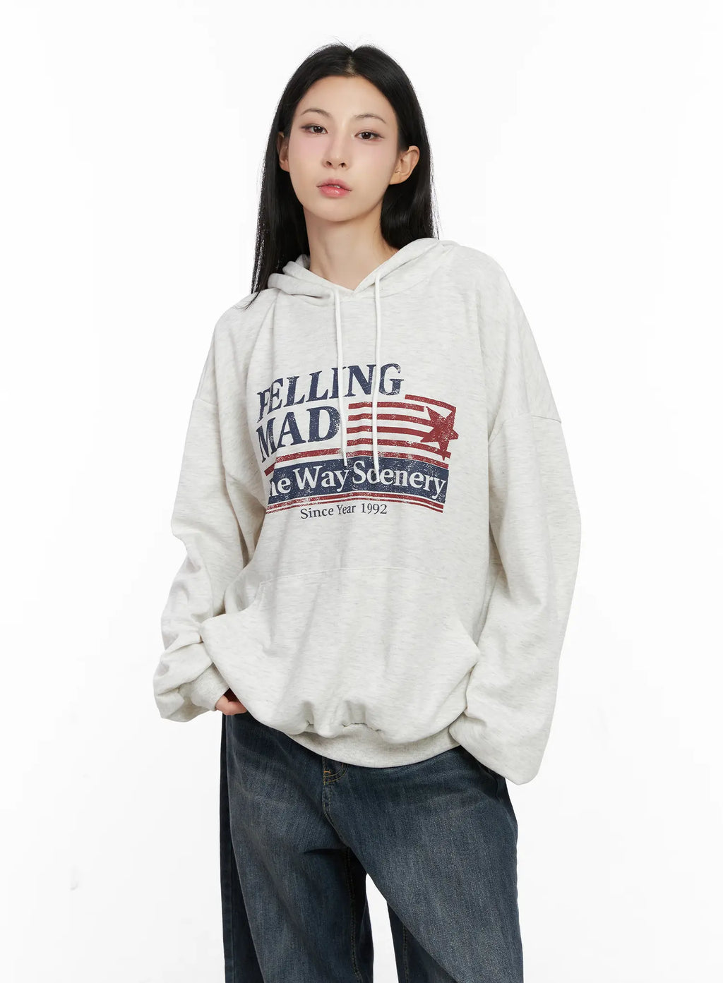 Retro Graphic Hoodie CG525