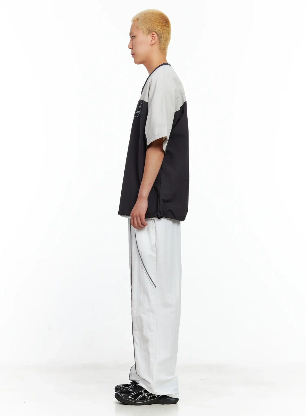 Men's Reflective Line String Nylon Pants IL511