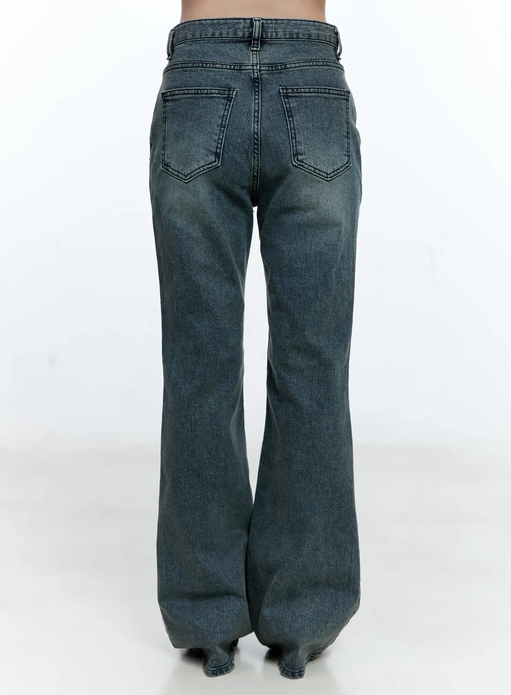 Juliet Washed Flare Denim Jeans CG513