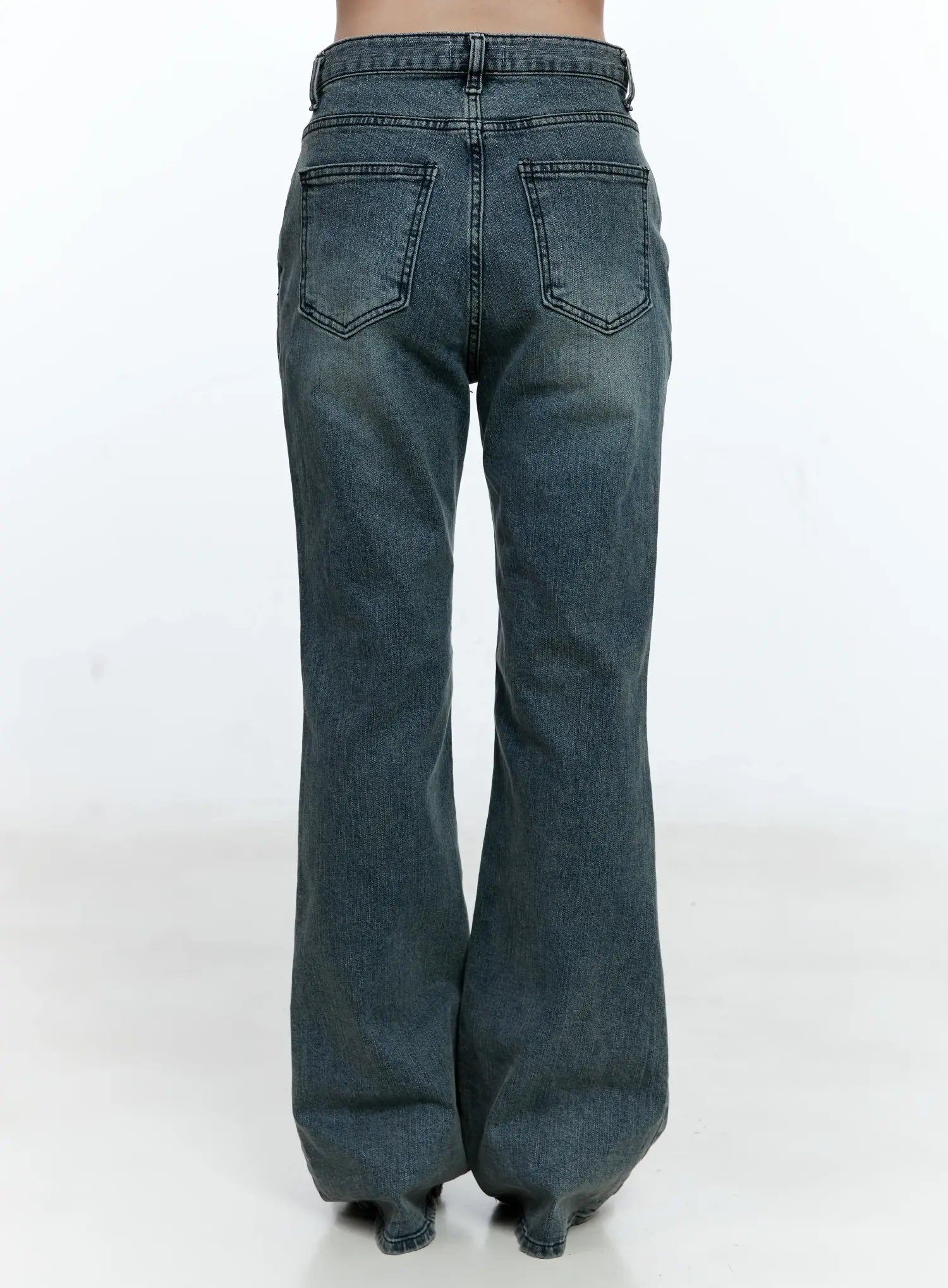Juliet Washed Flare Denim Jeans CG513