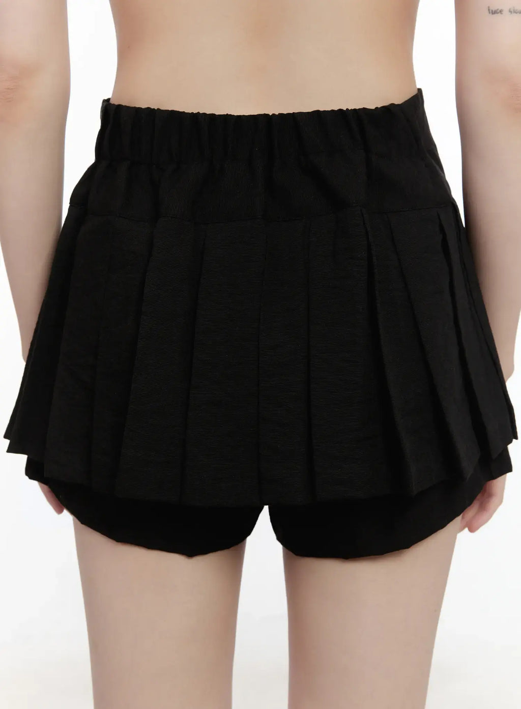 Pleated Mini Skirt CL507