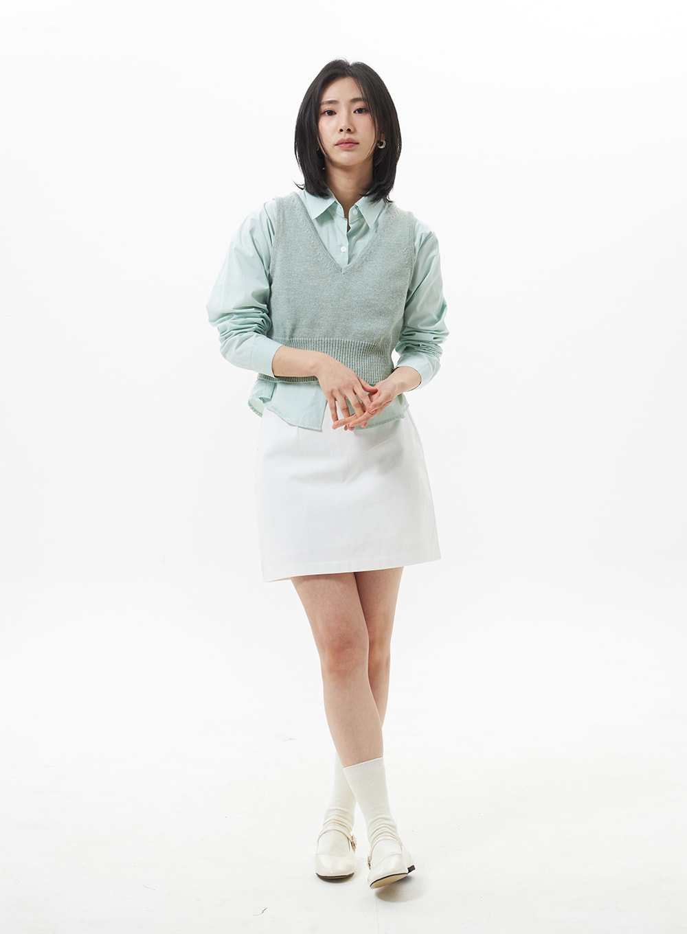 Cropped Color Shirt OA320