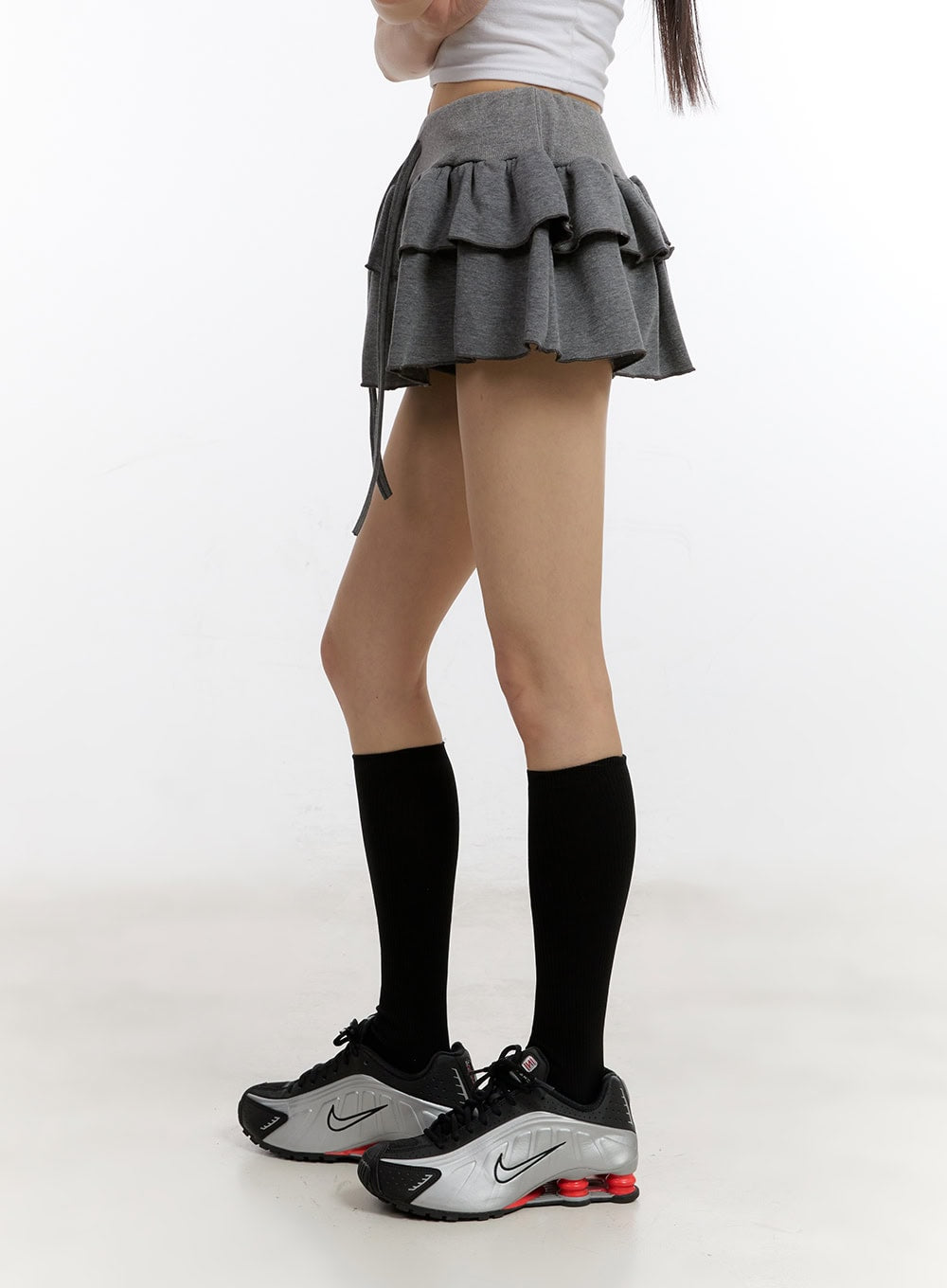 Frill Layered Mini Skirt CA508