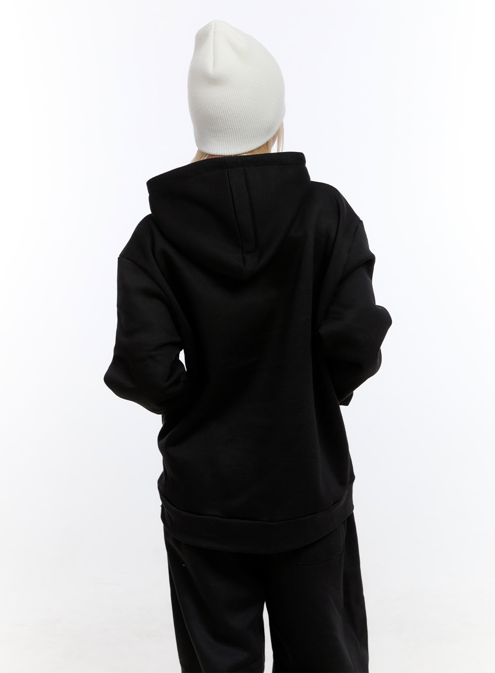 Oversized Star Graphic Hoodie CO422