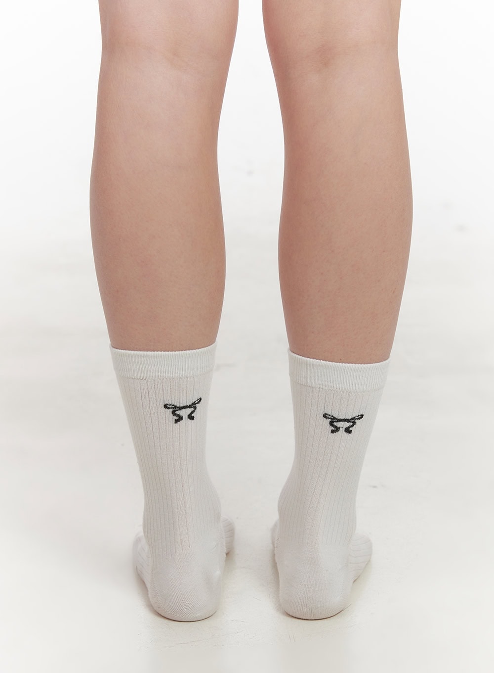 Ribbon Printed Socks IF505