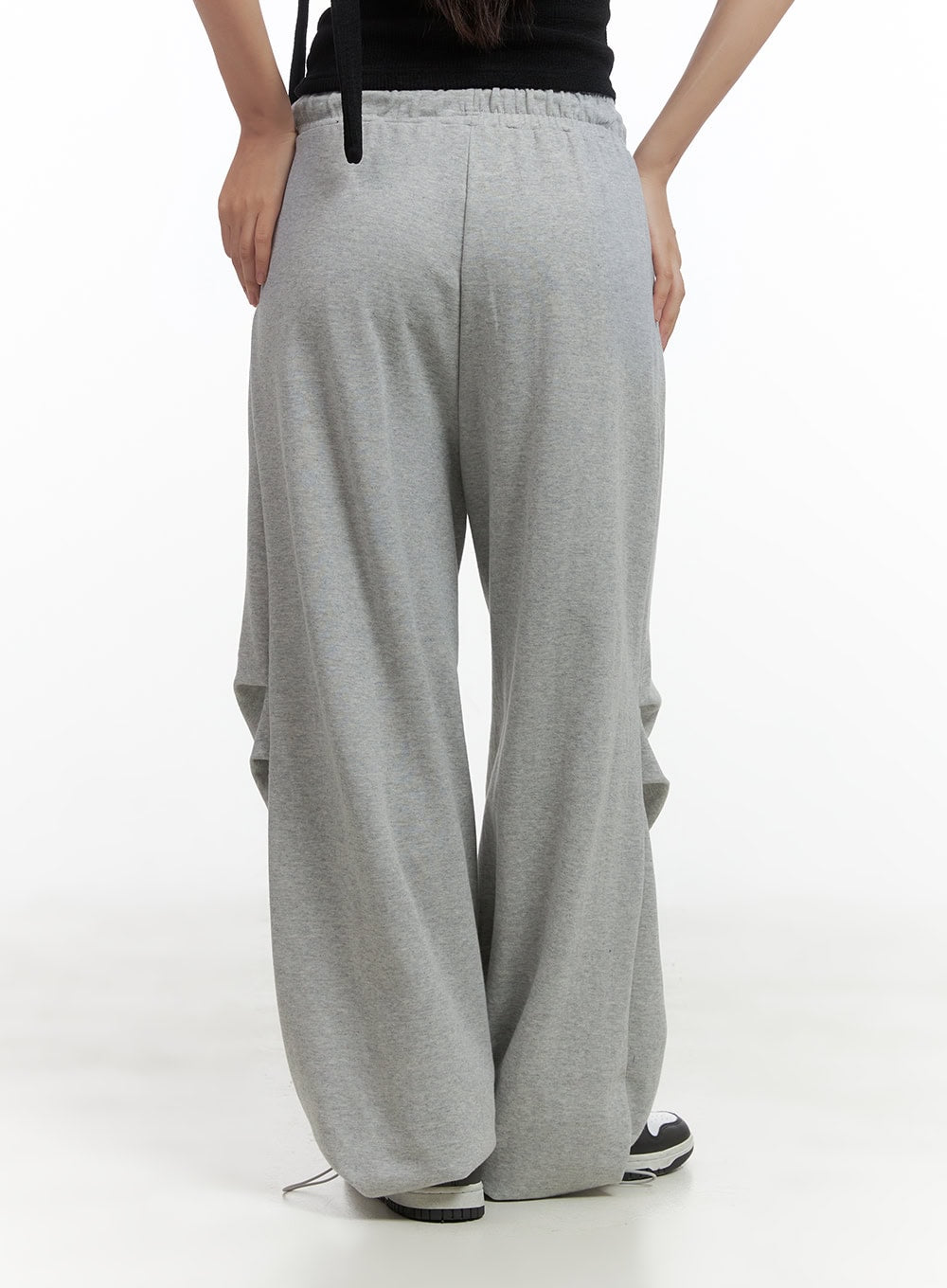 Pintuck String Wide Sweatpants CO404