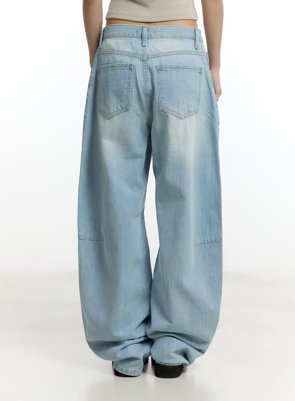 Nevara Washed Baggy Jeans CY501