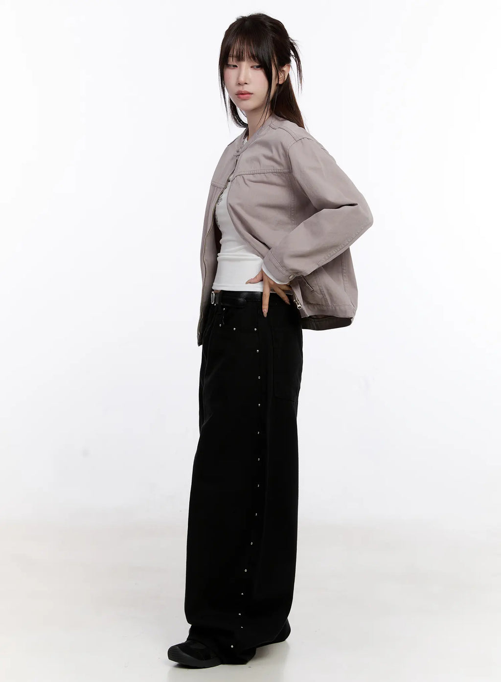 Cotton Zip-Up Jacket CS530