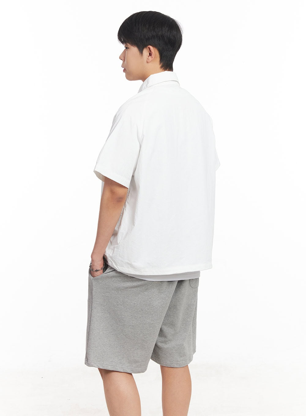 Men's Windbreaker Half-Zip Top IA525