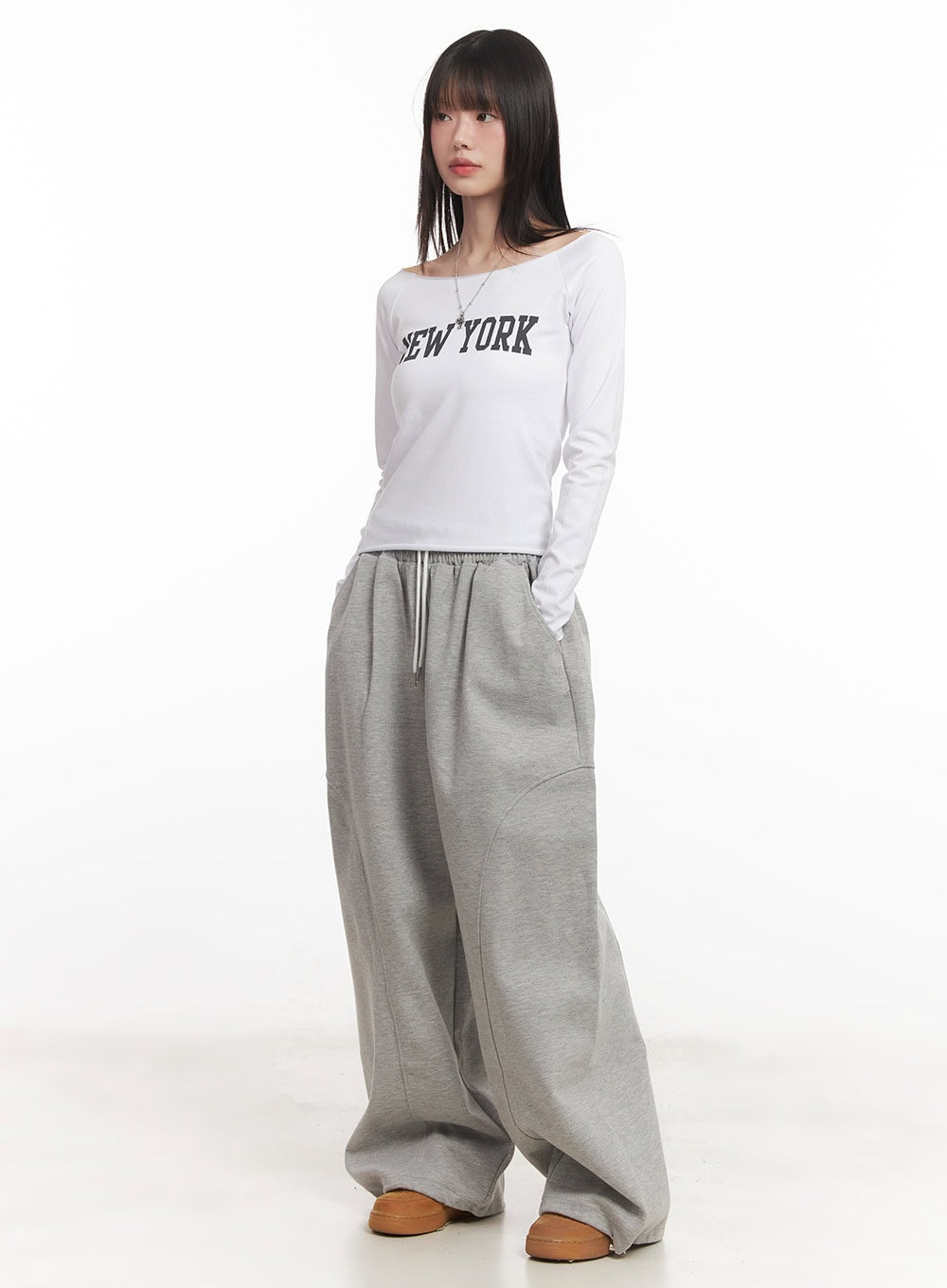 Unisex Relaxed-Fit Oversized Sweatpants CM519
