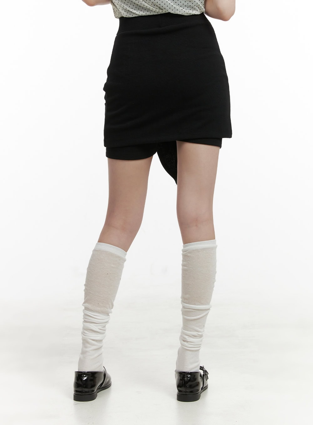 Front Wrap Cotton Shorts CY414