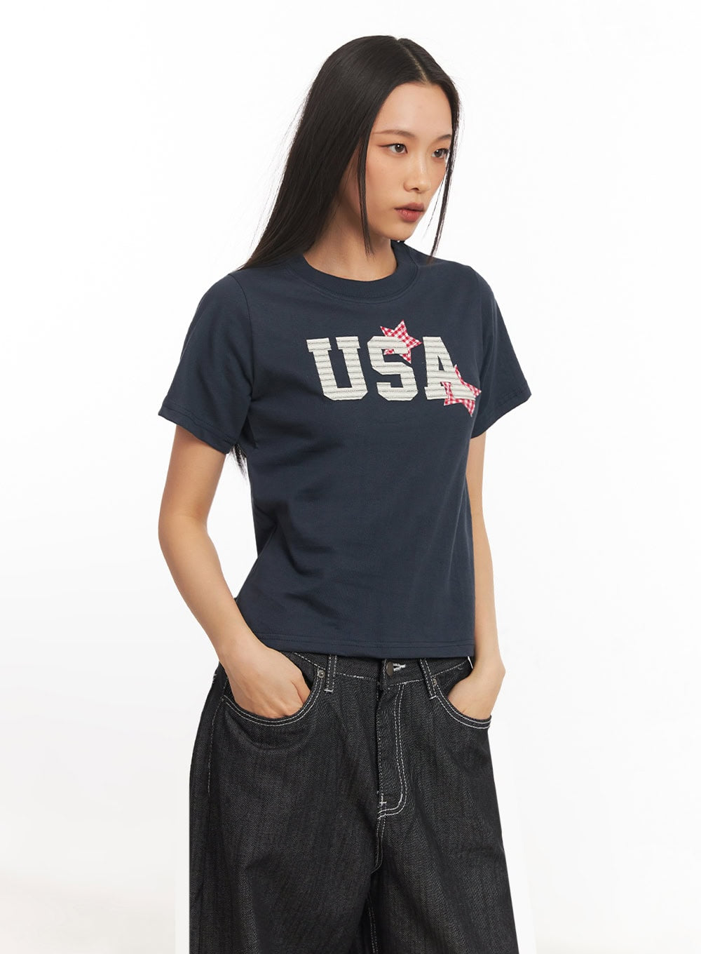 Cotton Graphic T-Shirt IA507