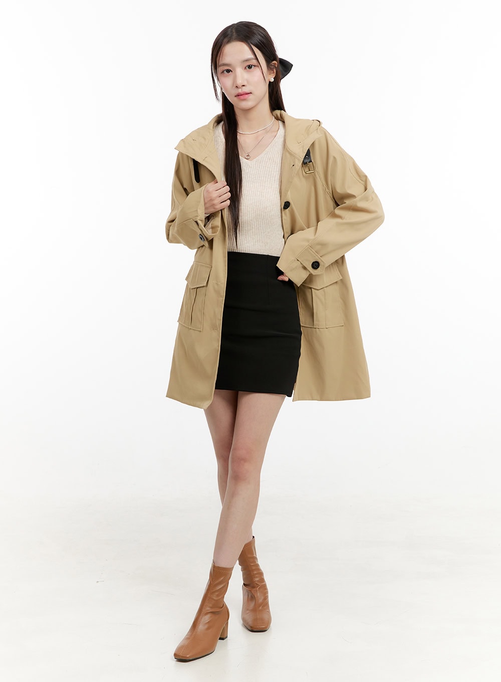 Basic Slim Mini Skirt OG429