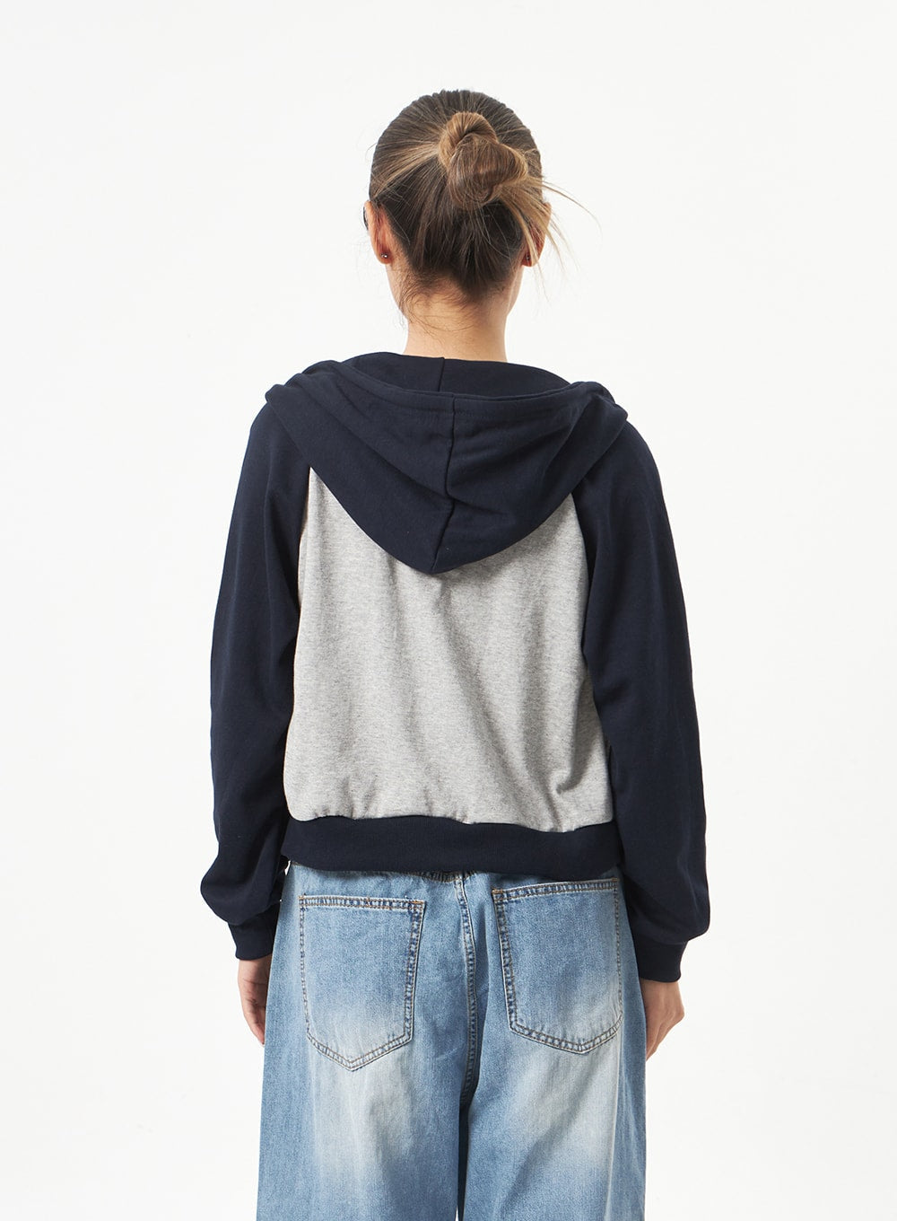 Graphic Zip-Up Hoodie CA318