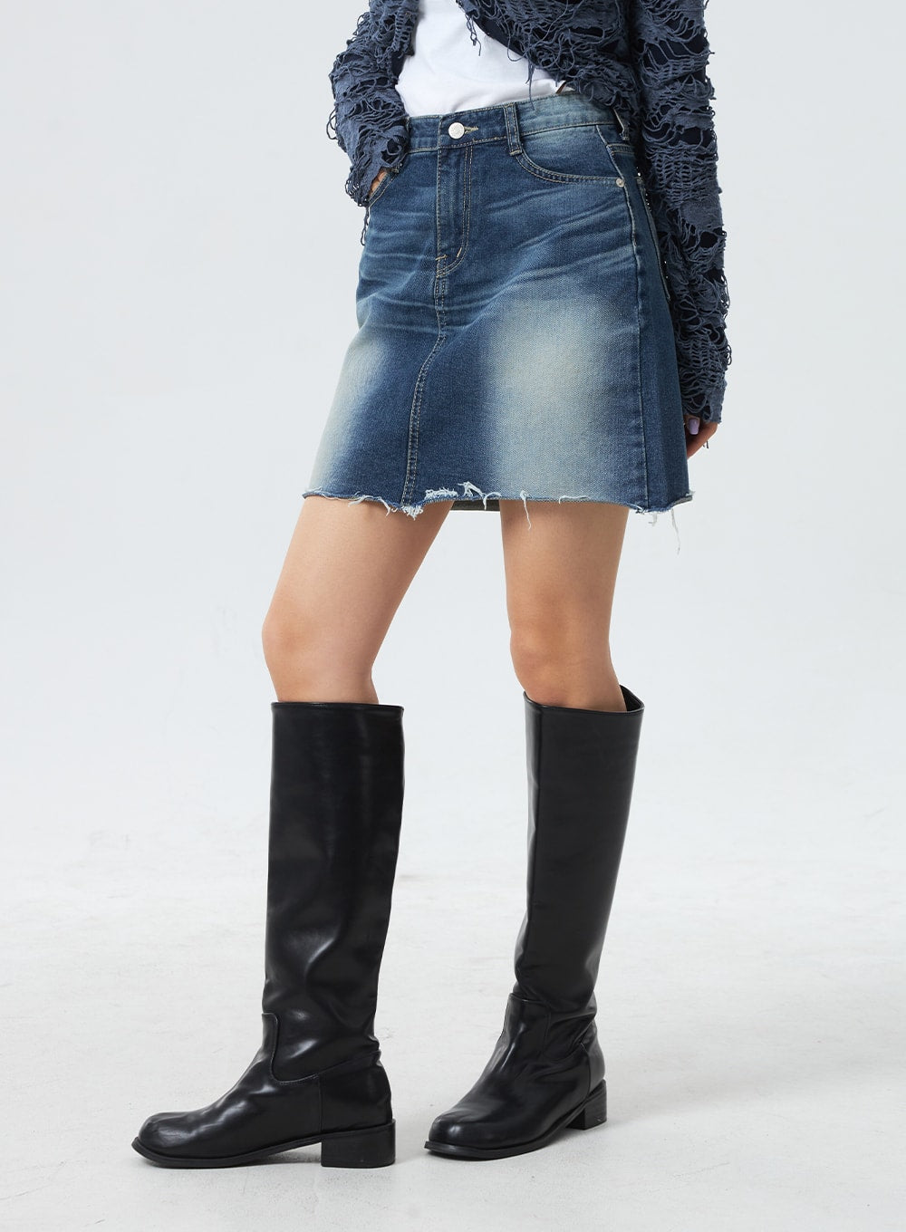 Mini Denim Skirt CM329