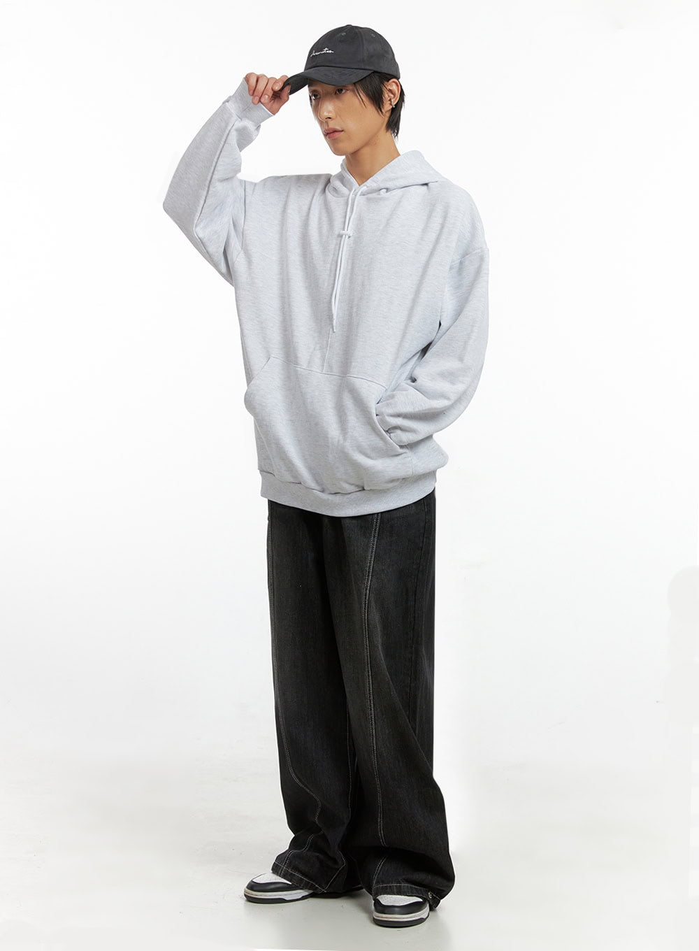 Men's Oversized Fit Hoodie IO417
