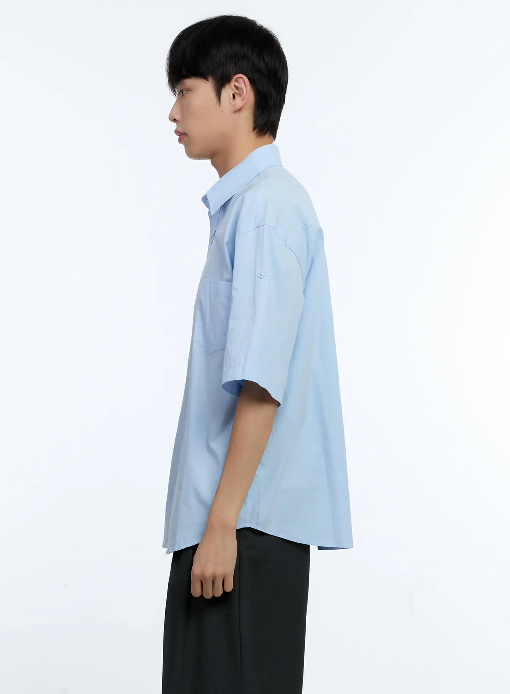 Men's Pocket Detail Short Sleeve Shirt IG519