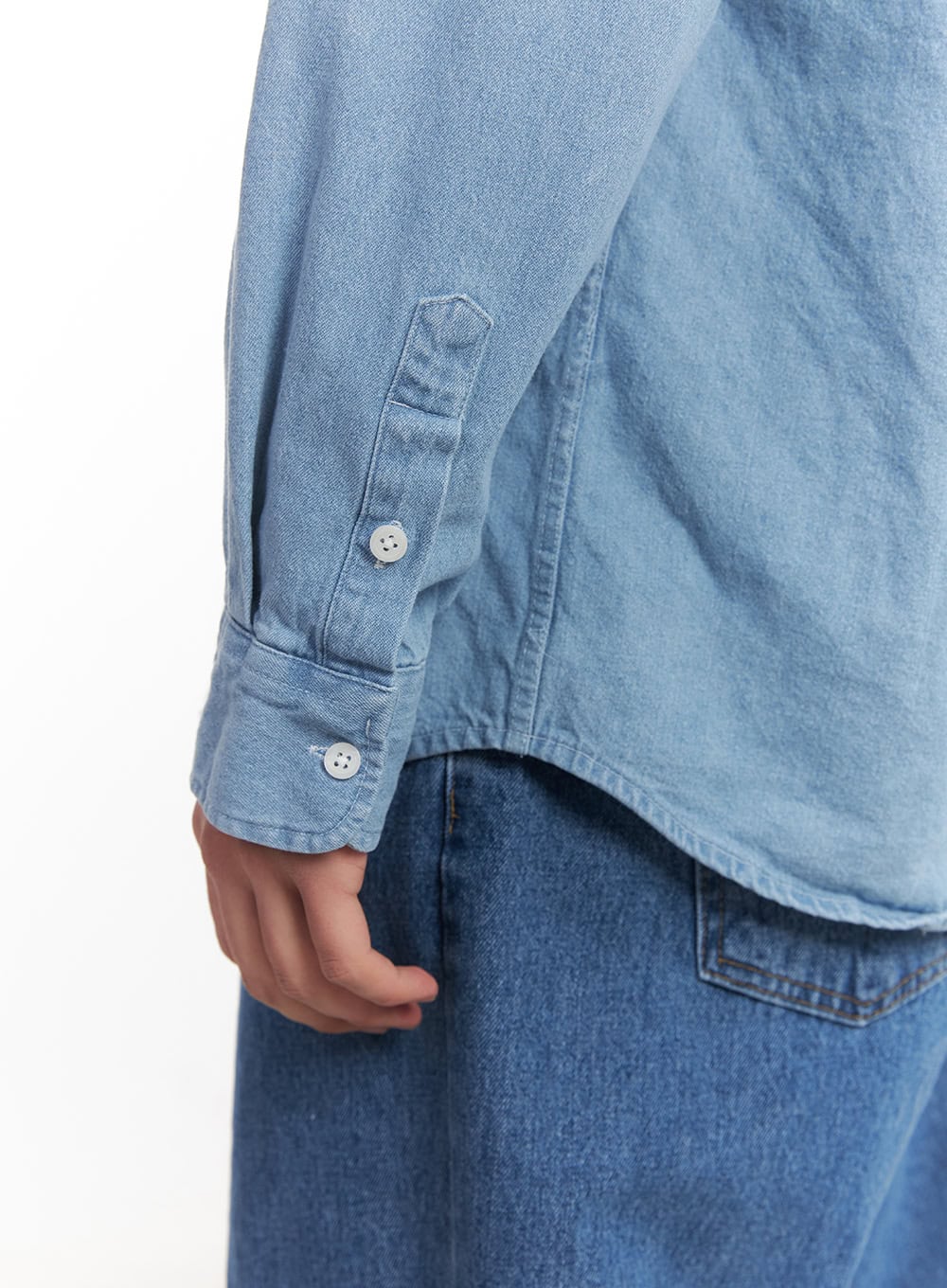 Men's Denim Collared Shirt IM527