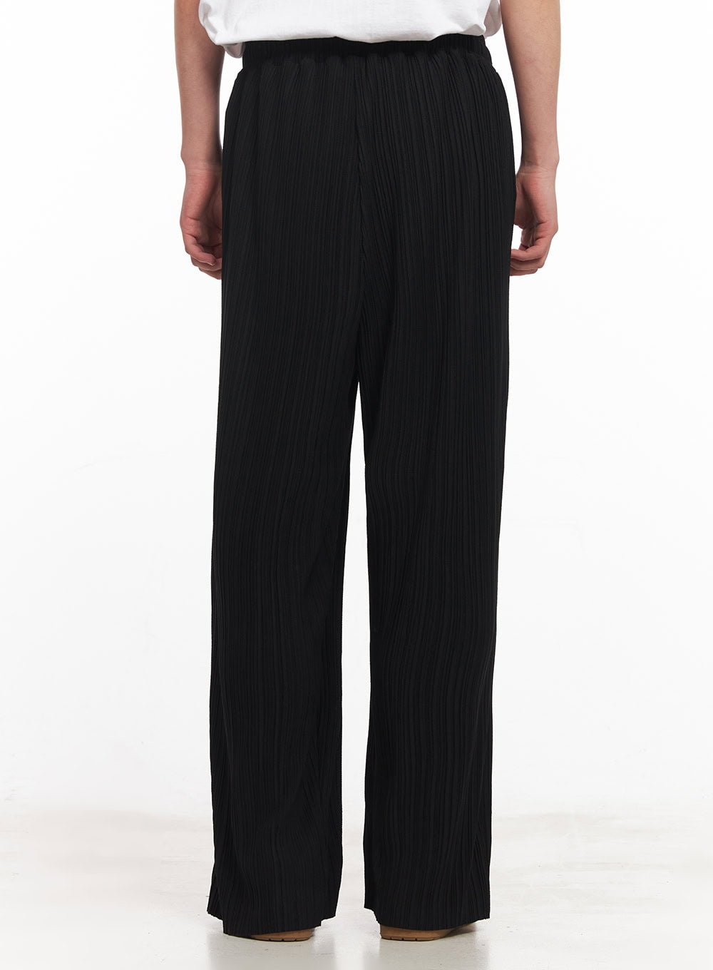 Men's Pintuck Straight-Fit Pants IY506