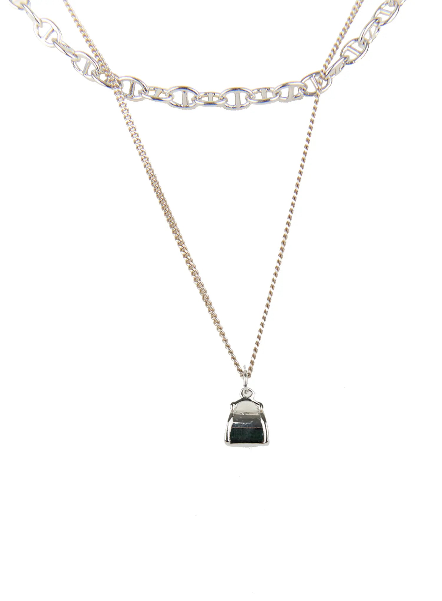 Mini Bag Pendant Layered Necklace CC0608