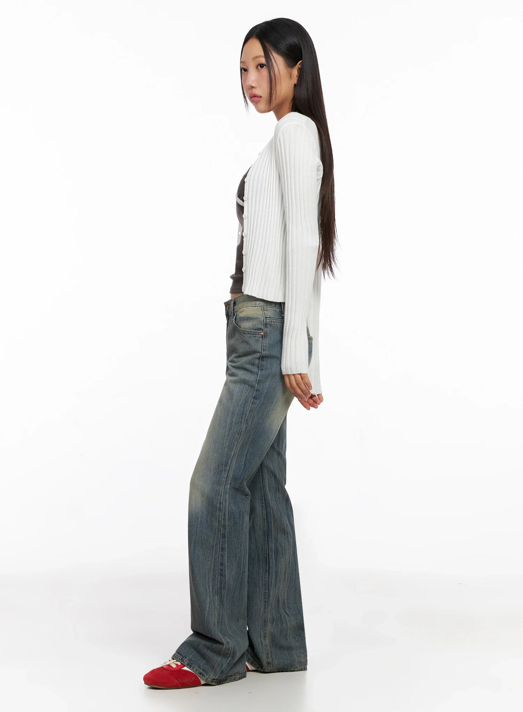 Emory High Waist Flared Jeans IG528