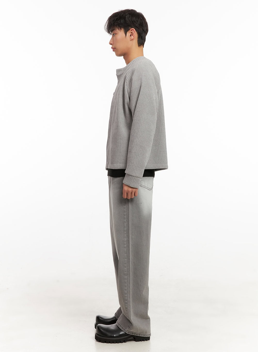 Men's Buttoned Knit Cardigan ID431