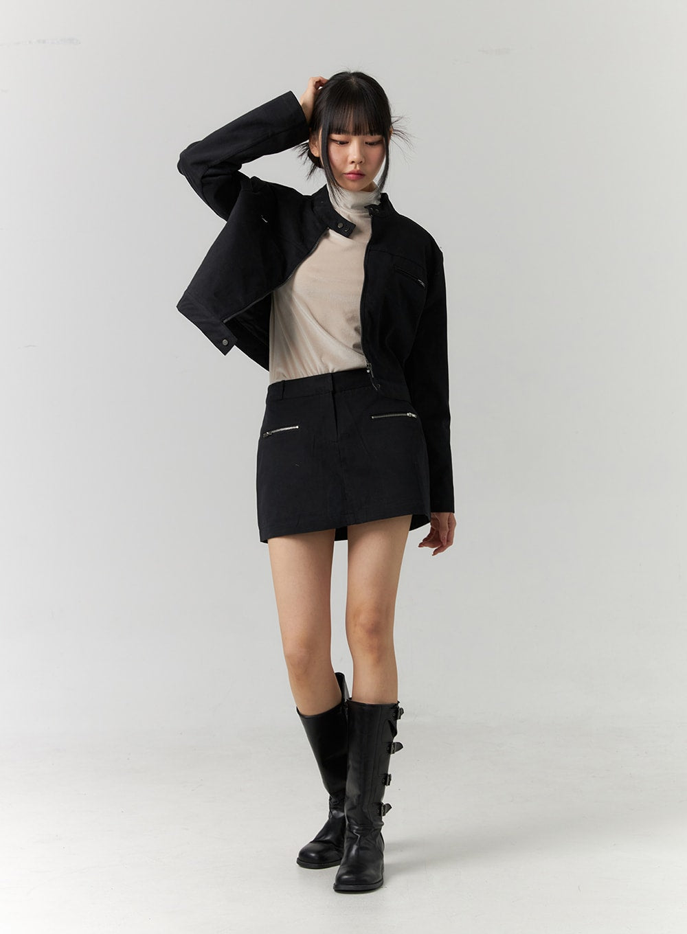 Slim Fit Bomber Jacket CD308