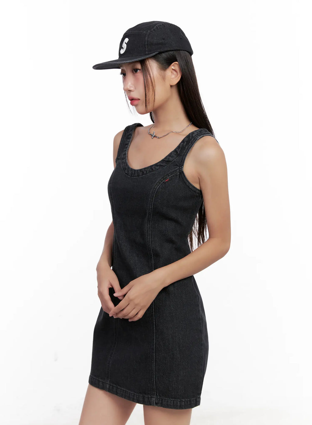 Denim Mini Dress CL521