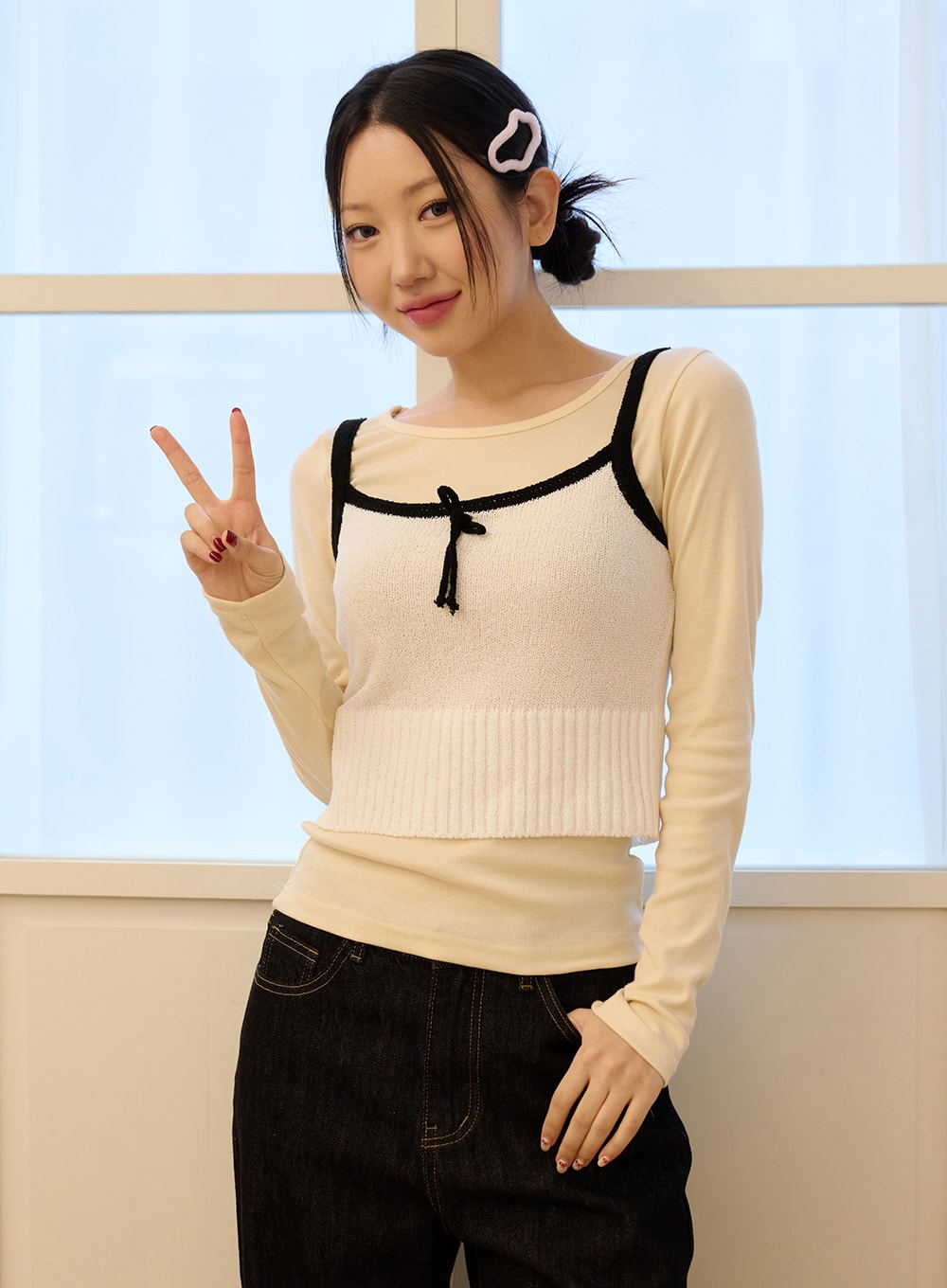 Round Neck Slim Fit Tee OD327