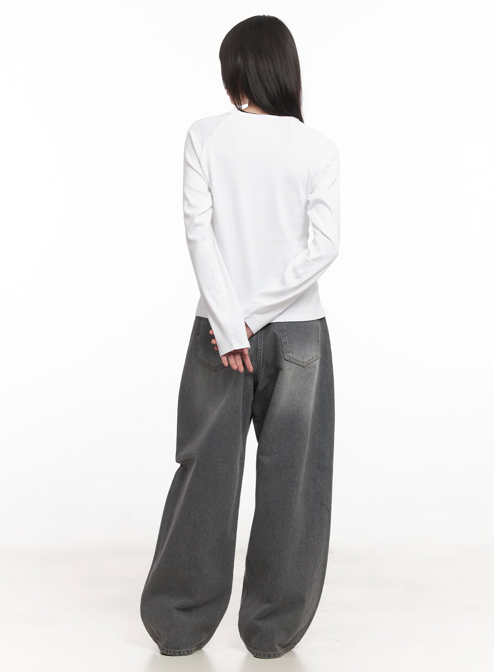 Venessa Washed Baggy Jeans CM528