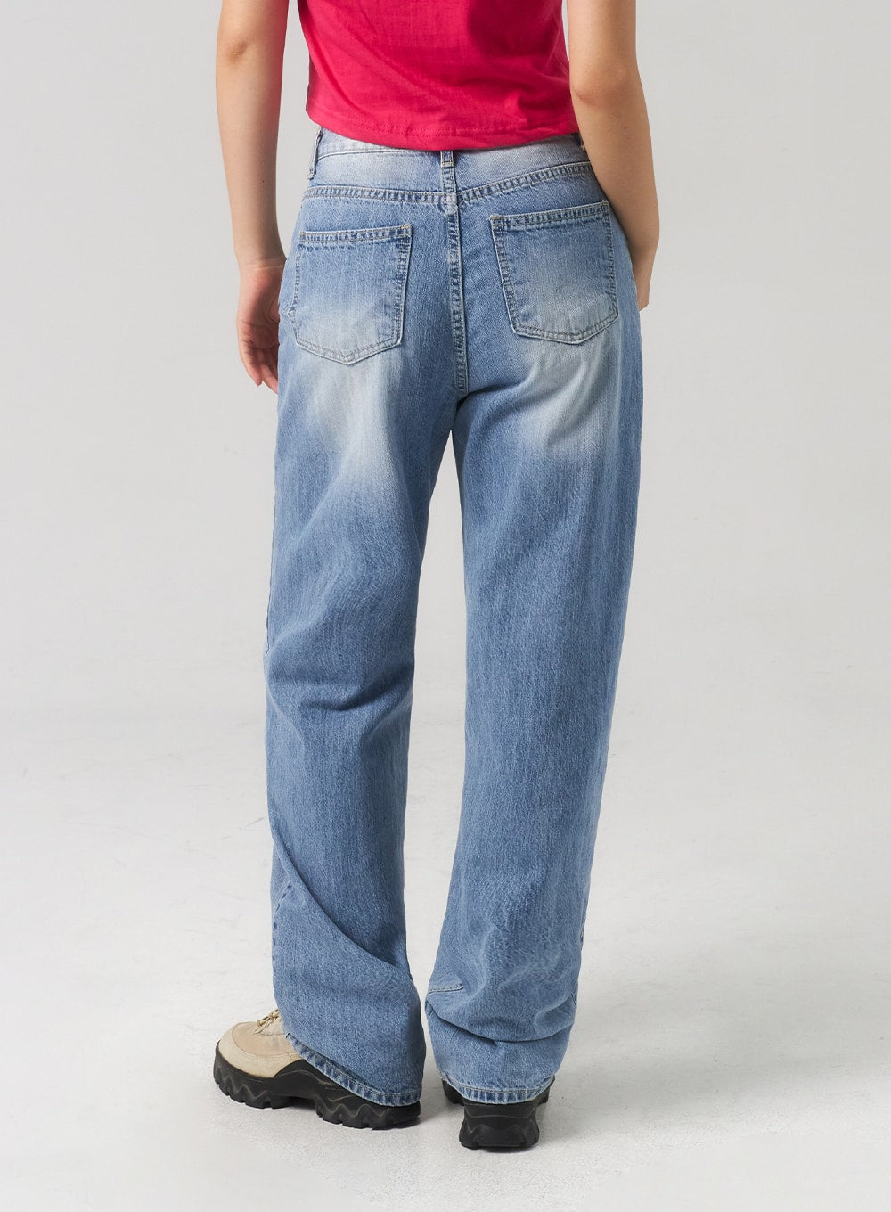 Straight Leg Jeans CU329